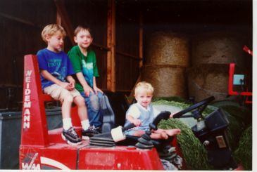 Boys and the Tractor