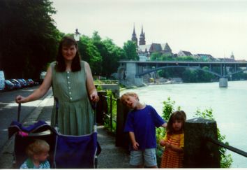 Family on the Rhein